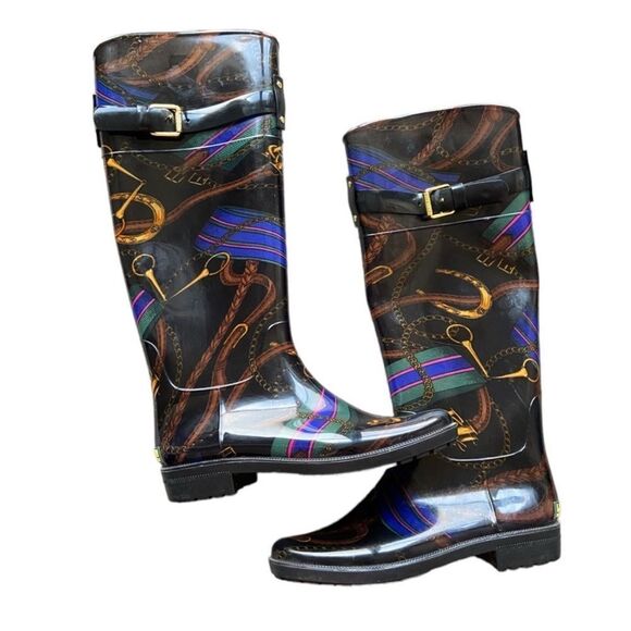 Ralph Lauren Rossalyn rain boots - Picture 7 of 12